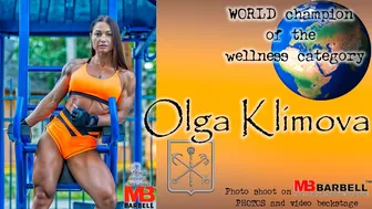 Olga Klimova Photo shoot on MB Barbell In the city of Sosnovy Bor