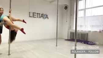 Pole Dance Class | High Heels | Twitch Streaming #2