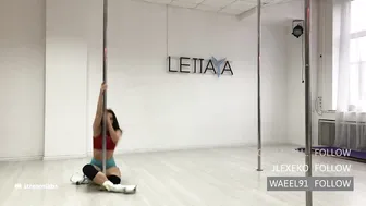 Pole Dance Class | High Heels | Twitch Streaming #8