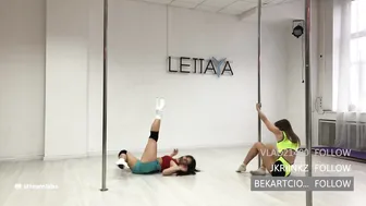 Pole Dance Class | High Heels | Twitch Streaming #9