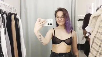 See-through Try On Haul | Transparent Lingerie | Very revealing Try On Haul №22 #8