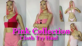 ALL Pink, Berbie Theme // Try Haul