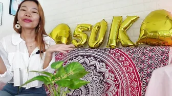 50K Subs!! // Congratulation // Q&A // Yellow See-thru Lingerie #9