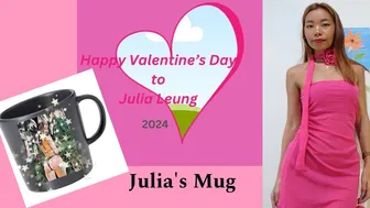 JULIA'S MUG // V's day gift // Valentine's day Campaign 2024