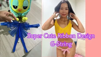 MICRO G-STRING//RIBBON DESIGN//HAUL #1