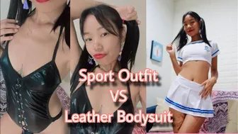 SPORT GIRL VS LEATHER BODYSUIT GIRL//TRY HAUL//SHOW #1