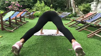 Yoga and Stretching By The Nature #6