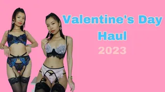 LINGERIE HAUL FOR VALENTINE 2023//TRY HAUL//FASHION