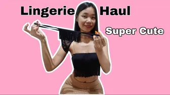 SUPER CUTE TINY OUTFIT//LINGERIE DESIGN//HAUL