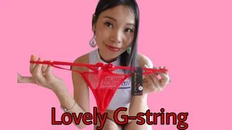 TRY ON THE RED G-STRINGS//PANTY//HAUL