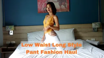 Try Haul//New Style Bell-Bottoms Long Style Pant