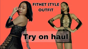 Fishnet Style Outfit//TRY ON HAUL #1