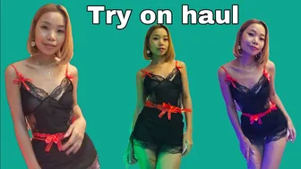 See Through Vietnamese Style Outfit//Try On Haul