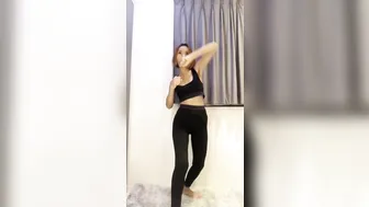 Julia stretching and Boxing for fun #5