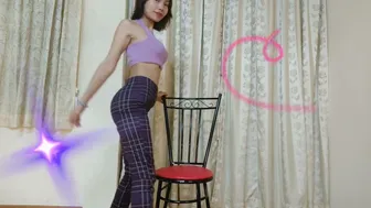 Twerking In Long Style Pant//Asian Girl Twerking // #1