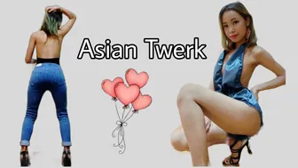 ASIAN TWERKING // Twerk In Jean // beginner