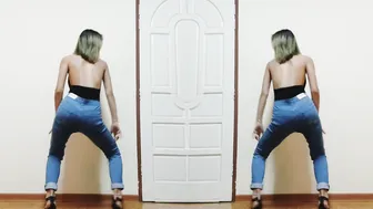 ASIAN TWERKING // Twerk In Jean // beginner #4