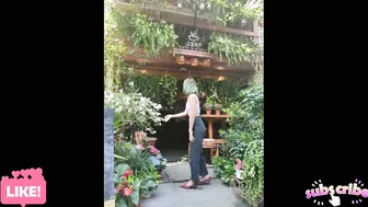 PHOTOSHOOTING IN A GARDEN SHOP ||COFFEE SHOP|| Julia #7