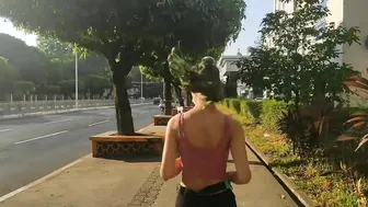 MORNING JOGGING AROUND THE DOWNTOWN AREA OF YANGON | Myanmar #7