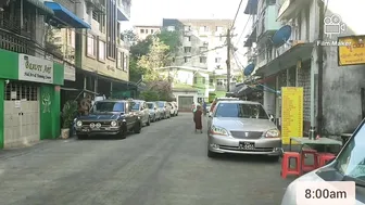 Morning Of Myanmar//Yangon//Symbol Of Buddha's Country//* #7