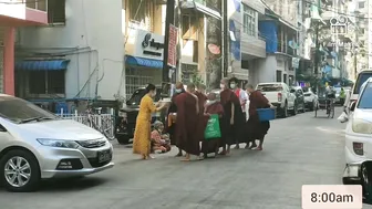 Morning Of Myanmar//Yangon//Symbol Of Buddha's Country//* #8