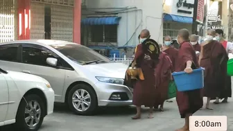 Morning Of Myanmar//Yangon//Symbol Of Buddha's Country//* #9