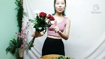 ♥️♥️Myanmar girl Failed in First Time Florist♥️♥️//DIY florist//Yangon// #6