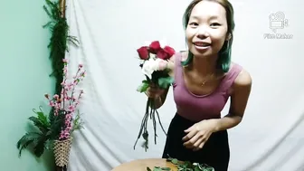 ♥️♥️Myanmar girl Failed in First Time Florist♥️♥️//DIY florist//Yangon// #7