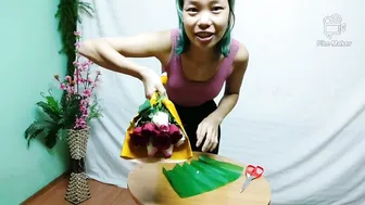 ♥️♥️Myanmar girl Failed in First Time Florist♥️♥️//DIY florist//Yangon// #9