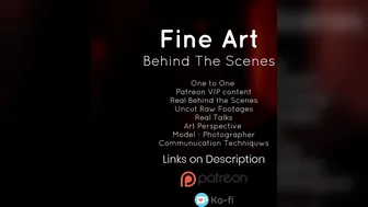 Family Friendly | SFW Nude Fine Art | Learn and Create Art Behind the Scenes #6