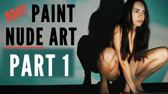 Fine Art Nude Body Paint with Projector | Modeling Tips for Photographers