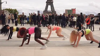 Twerk in front of the Eiffel Tower! Wiggle - Snoop Dogg #9