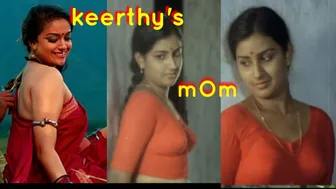 Mom of Keerthy Suresh MENAKA | Dum Dum Dum #keerthysuresh #menaka #southindianactress #chiranjeevi