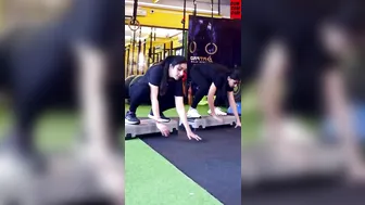 Workout of Nithya Das in Jim | Dum Dum Dum #nithyadas #southindianactress #workout #actresslife #7