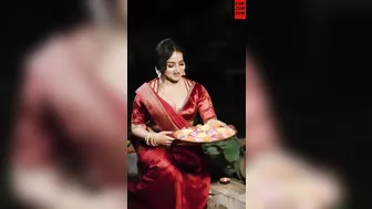 Diwali celebration of Malavika Menon |Dum Dum Dum #malavikamenon #diwali #actresslife #diwalispecial #5