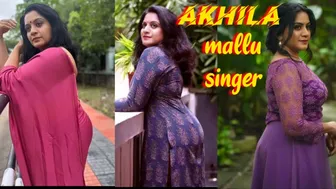 Mallu Beautiful singer Akhila Anand | Dum Dum Dum #akhilaanand #singer #mallu #akhila #malayalam