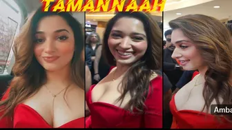 Tamannaah smashes in Red |Dum Dum Dum #tamannaah #tamanna #tamannaahbhatia #actresslife #reddresses