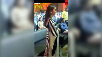 Striped Saree look of Keerthy Suresh is a masterclass |Dum Dum Dum #keerthysuresh #actresslife #act #4