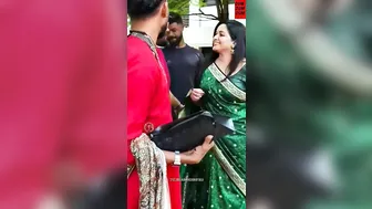 Kavya Madhavan attended engagement |Dum Dum Dum #kavyamadhavan #meeranandan #engagement #actresslife #8