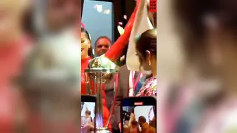 Cricket ODI World Cup 2023 trophy unveiled by actress MEENA |Dum Dum Dum #meena #cricket #worldcup #3