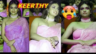 Keerthy Suresh attended Bhola Shankar movie pre release event | Dum Dum Dum #keerthysuresh #actress #1