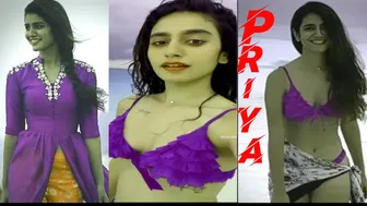 Priya Varrier as singer |Dum Dum Dum #priyavarrier #priyaprakashvarrier #southindianactress #singer