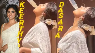 KEERTHY SURESH's DASARA |Dum Dum Dum #keerthysuresh #keerthisuresh #dasaramovie #dasara #actresslife