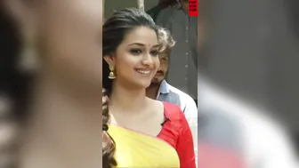 Actress KEERTHY SURESH's Inspirational video of YOGA | Dum Dum Dum #keerthysuresh #keerthisuresh #6