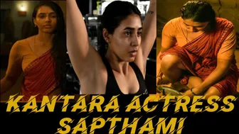 KANTARA movie heroine SAPTHAMI GOWDA | Dum Dum Dum #sapthamigowda #kannadaactress #kantara #actress #1