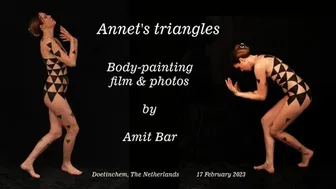 Art video: Annet's triangles by Amit Bar