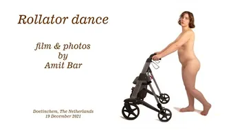 Art video: Rollator dance by Amit Bar #1