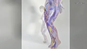 Art video: Purple Helene by Amit Bar #7