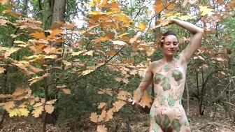 Art video: Autumn leaves by Amit Bar #9