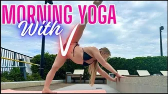 Bikini Yoga with V #1